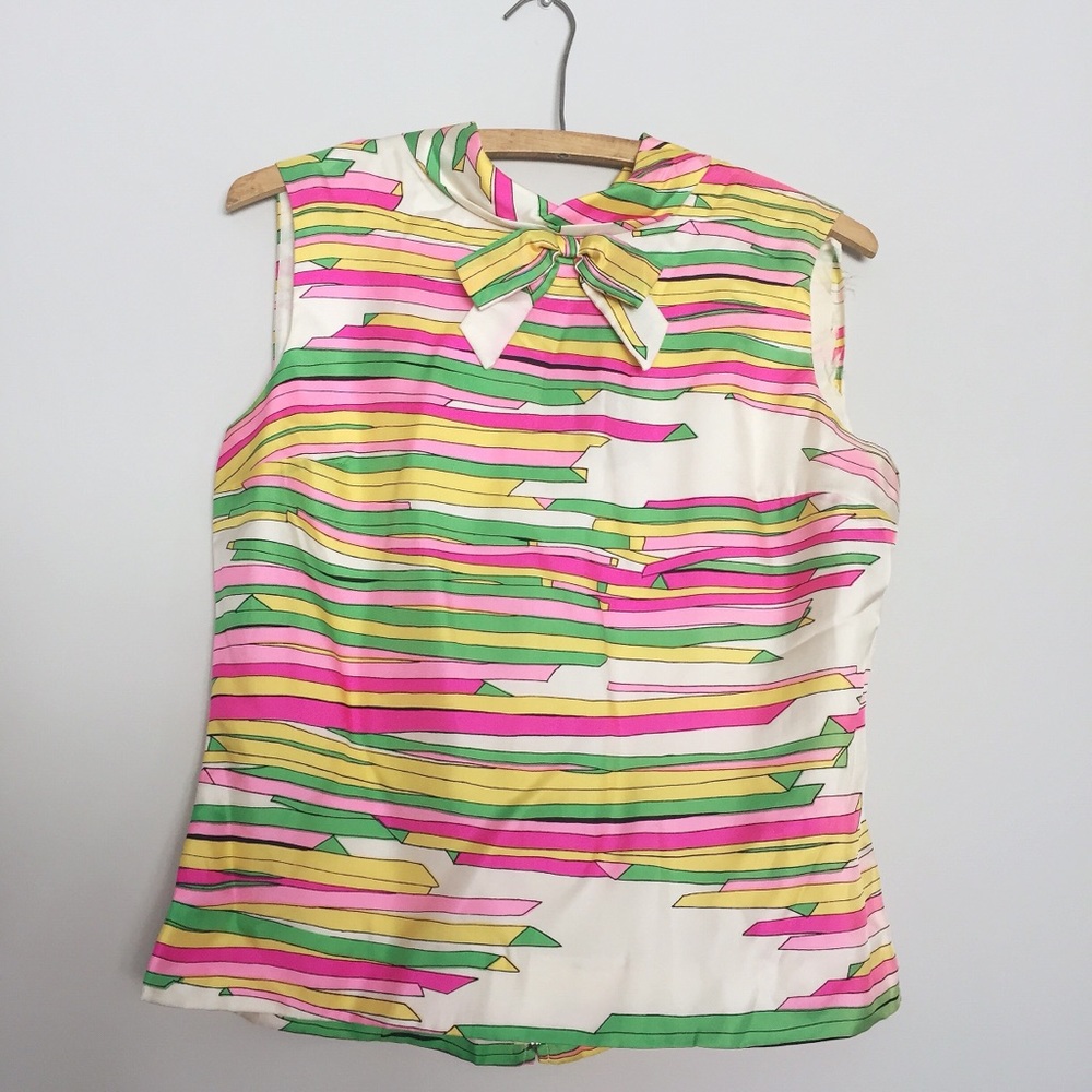 1960's Silk Blouse